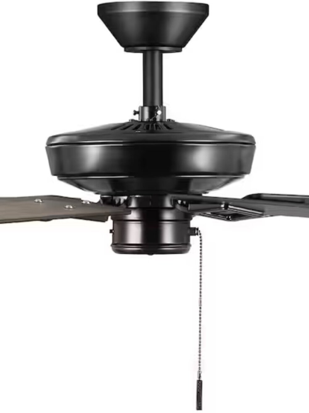 Hampton Bay Bayfield 52 in Matte Black Indoor Ceiling Fan